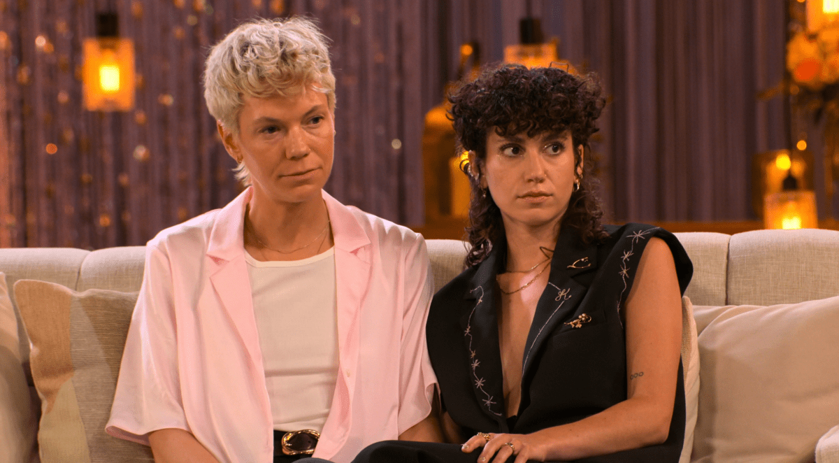 Kyle and Bridget in The Ultimatum: Queer Love reunion